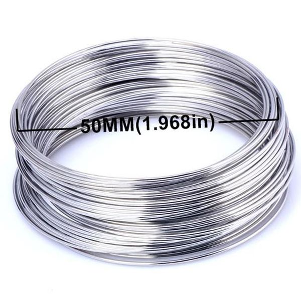 

olingart metal wire coil steel beading findings brooches bouquet blank bracelet bangles 20 loops diy jewelry making accessories wmtxdy