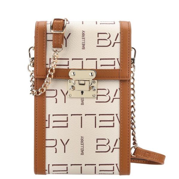 

women handbag joker vertical large-capacity lock mobile phone bag fashion printed diagonal bag personalized printed leather shoulder bag, Red;black