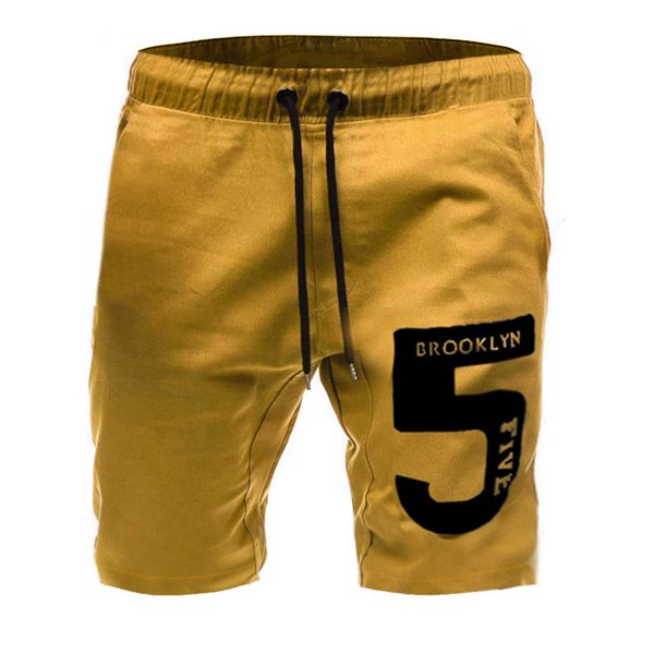 

men 2020 digital printing casual shorts sportswear men's jogging, White;black