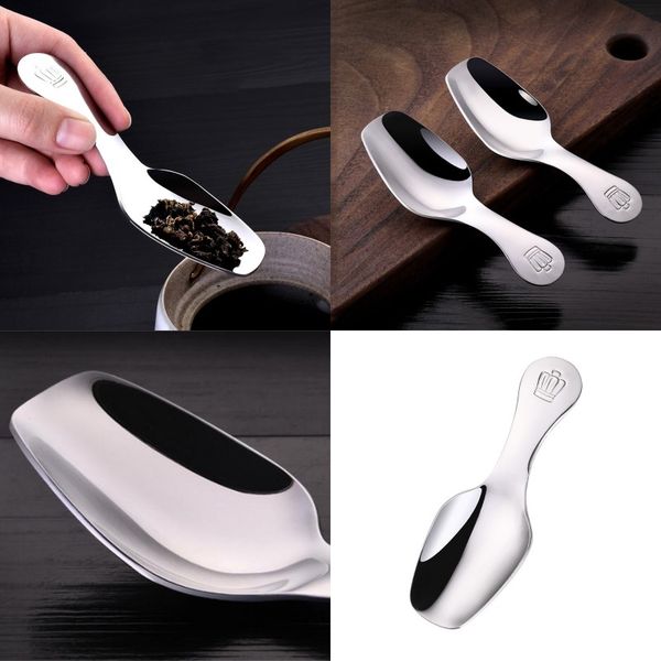 

stainless steel children teaspoon lovely originality dessert spoon short handle spoons pure color portable new arrives 2 6ss j1