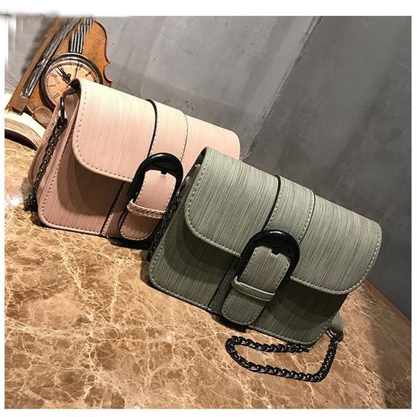 

fashion women's handbags cloth belt chain shoulder bag mini flap single shoulder messenger crossbody bag ladies chain