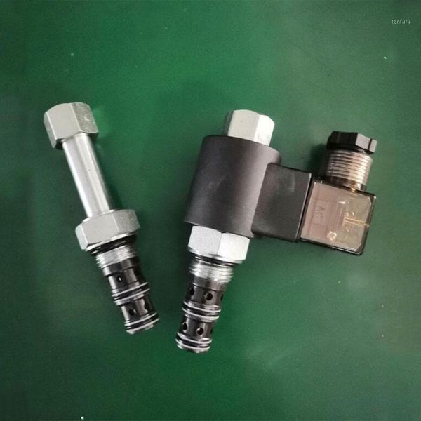 

dhf08s-232 sv08-3 hydraulic threaded cartridge valve two-position three-way solenoid directional valve hydraulic station1