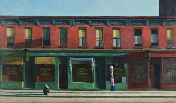 

edward hopper early sunday morning home decor handpainted &hd print oil painting on canvas wall art canvas pictures 7859