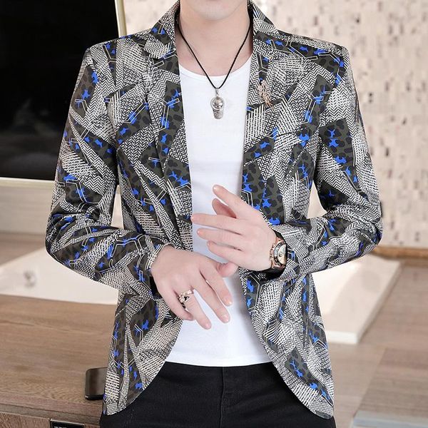 

men's suits & blazers clothing men suit jackets blazer wedding slim fit stylish luxury jacket terno masculino formal ba60xf, White;black