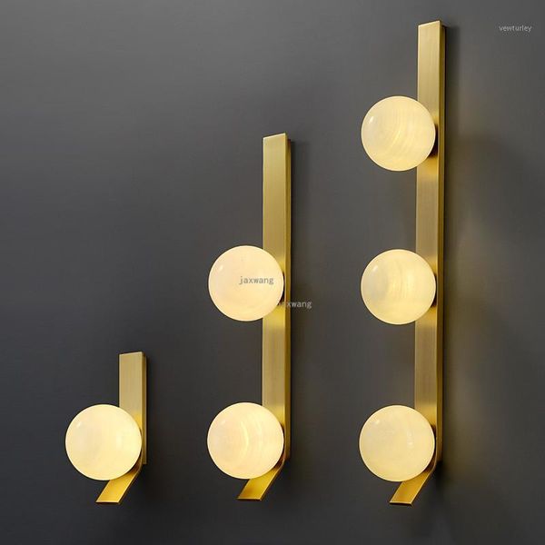 

wall lamp nordic led glass creative design living room decoration sconce light fixtures bedroom indoor lighting lights1