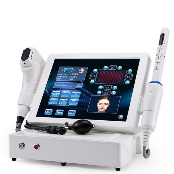 

2021 2 in 1 hifu anti age wrinkle removal equipment for salon fast 01