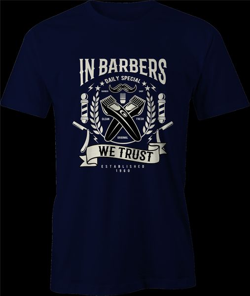 

in barbers we trust retro t shirt male grooming slim fit tee shirt sport hooded sweatshirt hoodie