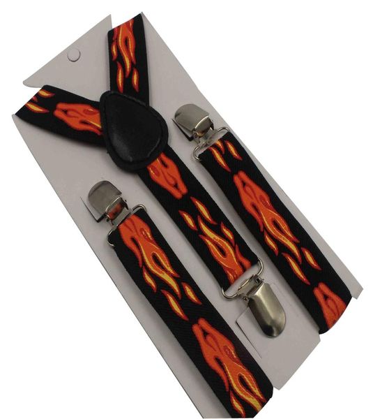 

suspender печать пламени черный для подтяжки 65см мальчиков ягнятся детские 25см способа перевозкы груза 2019 free клип на новый bbytjm home, Black