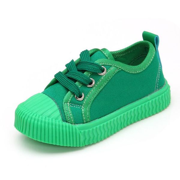 

skhek new children canvas girls sneakers breathable spring fashion kids for boys casual sport shoes student, Black