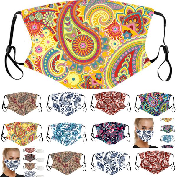 

designer mask fashion black reusable face anti-fog and dust pm2.5 printing masks with filter 6 ncvbf