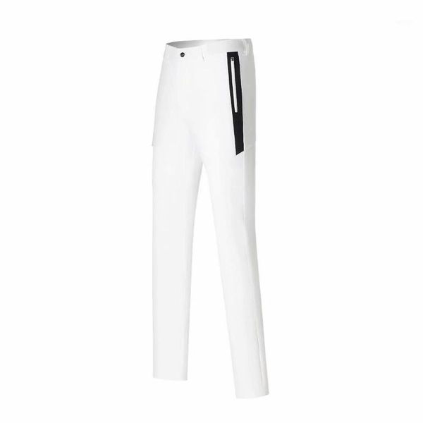 

men's pants 2021 men's golf spring and autumn solid color fashion casual clothing quick-drying breathable 1, Black