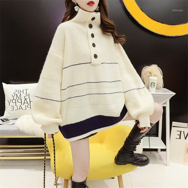 

women's casual patchwork long sleeve pullover crop sweater coats1, White;black