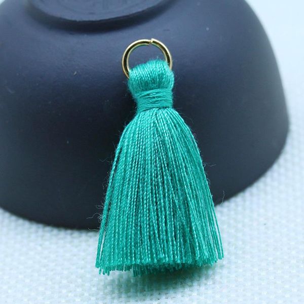 

30pc polyester cotton metal ring tassel fringe pendant diy garments curtains decor craft tassel trim earrings jewelry components h wmtdec