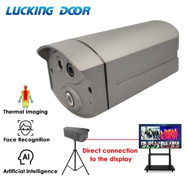 

2 million high-definition pixels face recognition camera intelligent thermal imaging camera body temperature test alarm camer