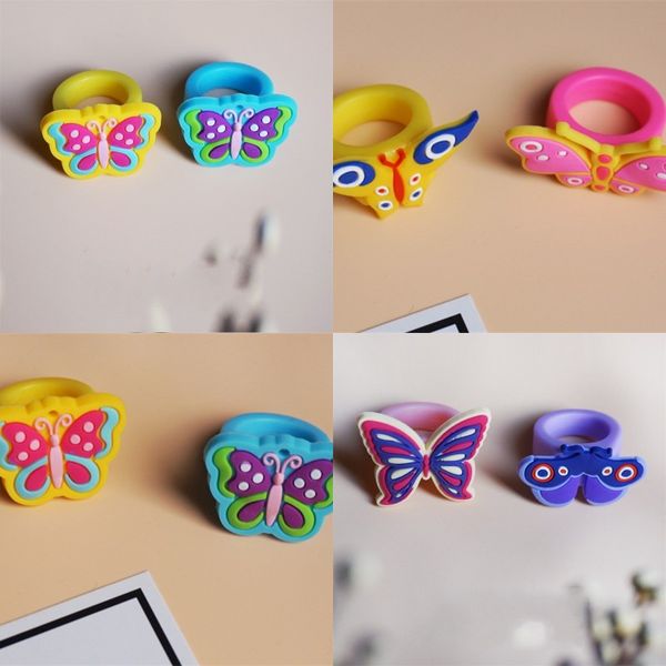 

butterfly ring exquisite children portable lightweight rings selling in europe and america with lower price 0 4tz j1