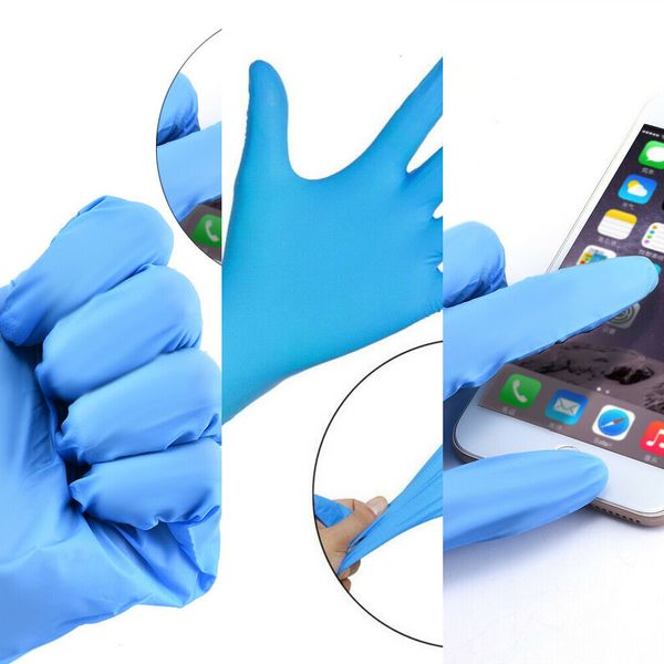 

shipping box in food grade stock of 100 nitrile latex disposable gloves powder 01