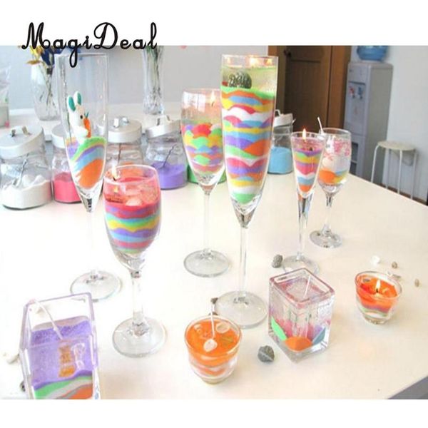 

magideal 200g горячие продажи творческий желе воск handmade свечи diy материал прозрачный гель свеча свеча делает кожу wmtvbw, Golden;silver