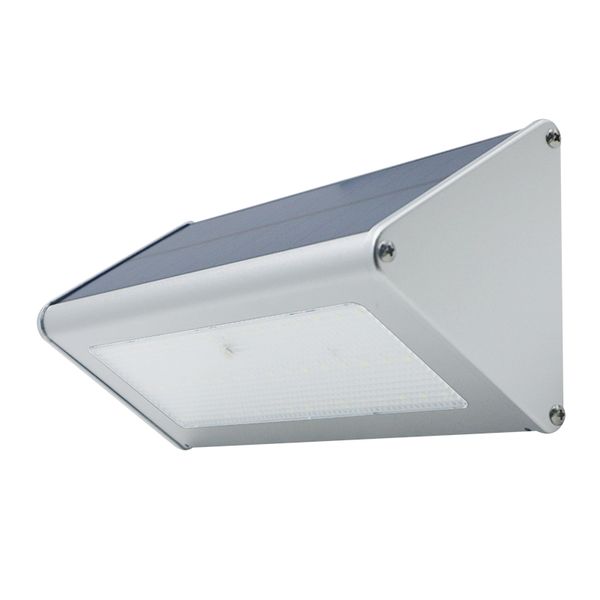 

edison2011 updated 48 led 4500mah outdoor solar wall light radar motion sensor solar powered lamp light waterproof for garden patio pathway