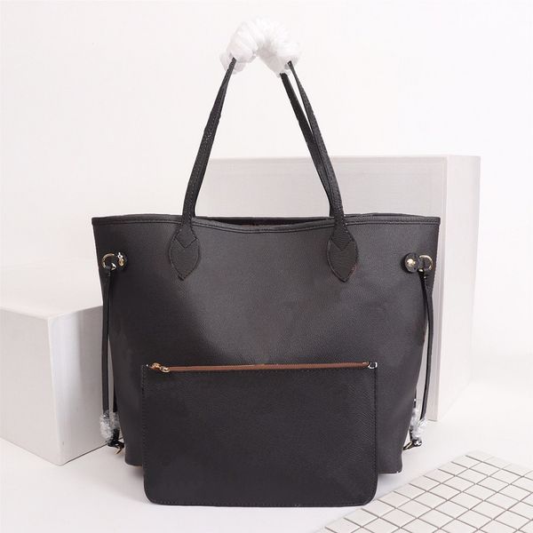 

luxury and genuine leather shopping bag m40998 designer ladies handbag classic print 4 colors