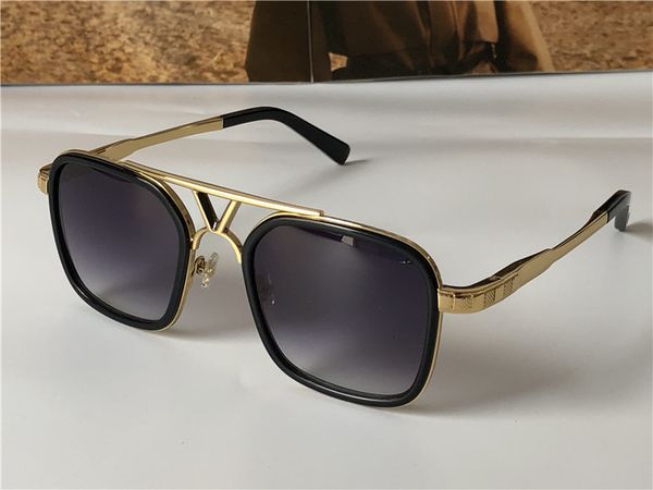 

designer the latest selling popular fashion design sunglasses 0947 square plate frame anti-uv400 lens with box, White;black