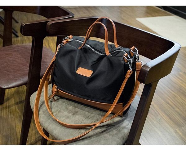 

wxfbbaby оксфорд прозрачный мешок женщина полиэстер черный мешок плеча crossbody сумки для женщин конструктора одного плеча сумочку