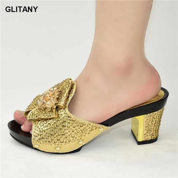 

new 2020 spring autumn women pumps buckles high heels shoes rhinestone women wedding shoes elegant ladies shoe for party, Black