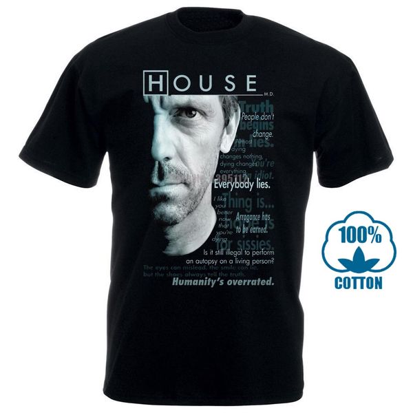 

sport design house tv show dr house quotes houseisms licensed all sizes crew neck short sleeve mens t shirts
