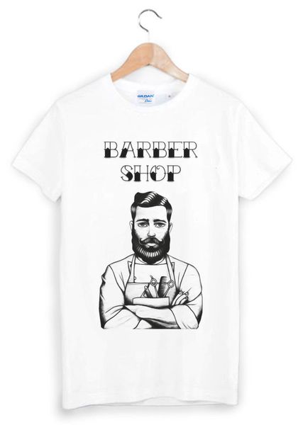 

2020 new fashion brand o-neck oversize styles t-shirt barber shop print tee shirt sport hooded sweatshirt hoodie