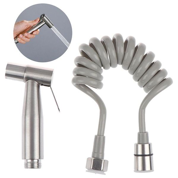 

bath accessory set toilet bidet spray stainless steel handheld bathroom sprayer shower head hand self cleaning