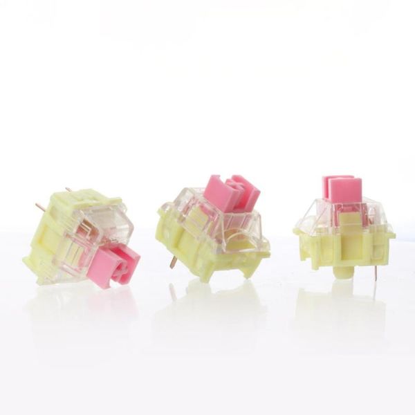 

ttc 3 pin 37g gold pink waterproof dustproof cover smd switches for mx mechanical keyboard