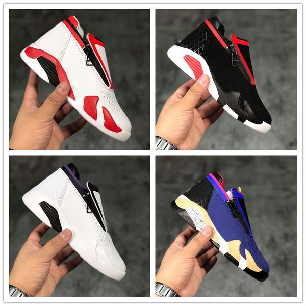 

kids white jumpman red z purple 14 black children basketball shoes jumpman 14s zippered athletic sneaker designer boys trainer with box