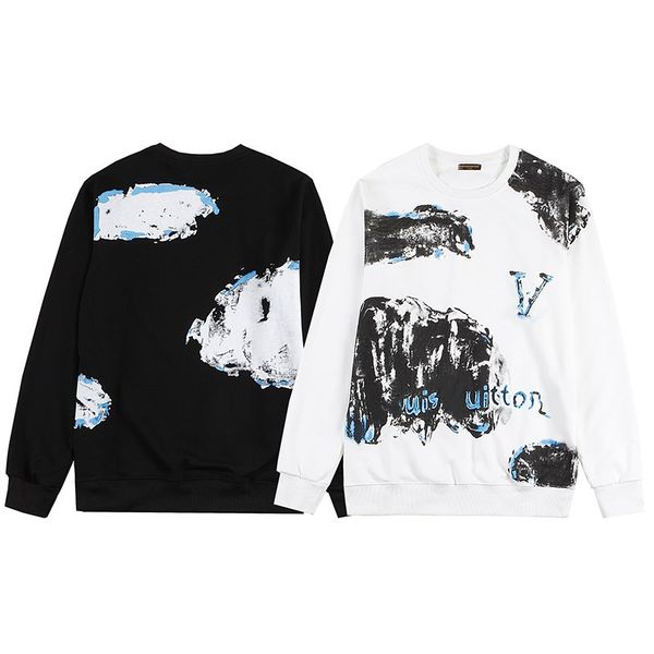 

2021 autumn winter hoodie hip hop mens designers hoodies cloud print hoodie men women long sleeve cotton sweatshirt m-2xl, Black