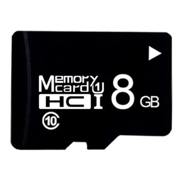 

8gb high speed class10 black tf memory card