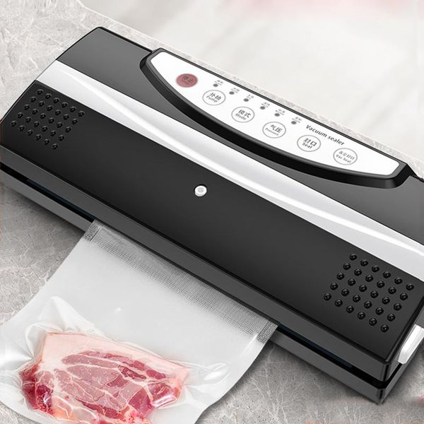 

vacuum food sealing machine small home packaging plastic bag preservation touch button