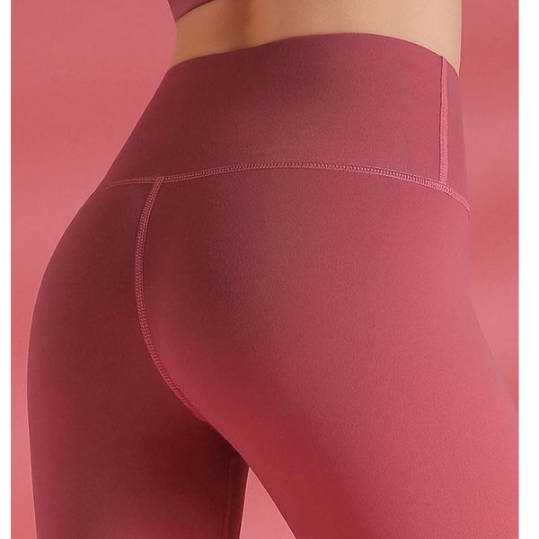 

naked feel leggings women tights push up high waist xxl plus size yoga pants workout jogging sport legging fitness gym clothing, White;red