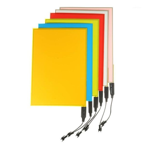 

210x148mm 12v flexible el panel light electroluminescent led back light panel lamp with inverter for home car party decoration1
