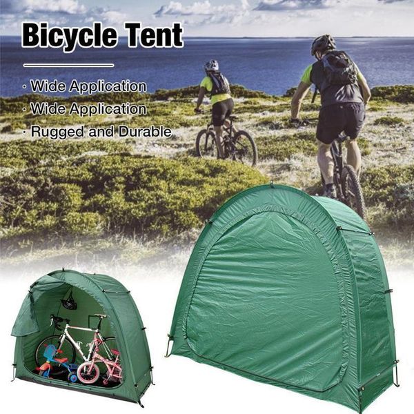 

tents and shelters bicycle tent heavy duty space saving waterproof weatherproof outdoor storage mountain bike shed1