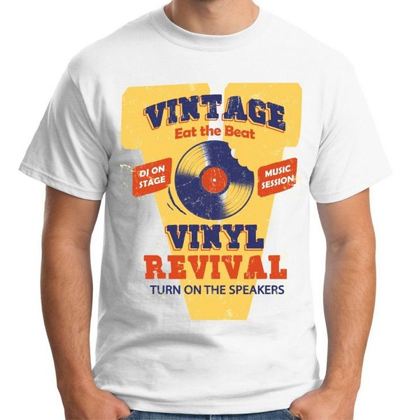 

velocitee mens vinyl revival retro disc record dj music fan cotton cool gift personality hoodie designers t shirts sweatshirt