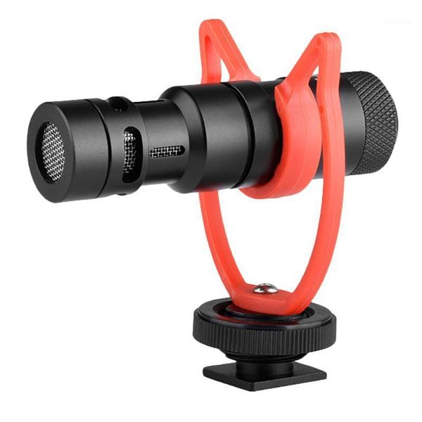 

mini microphone plug-and-play mic 3.5mm plug with mount wind sn for smartphone dslr camera live broadcast1