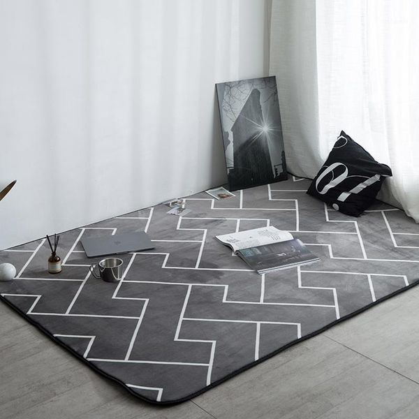 

2020 selling nordic style carpet livingroom bedroom anti-slip rug area sofa coffee table carpets study room floor mat rugs1