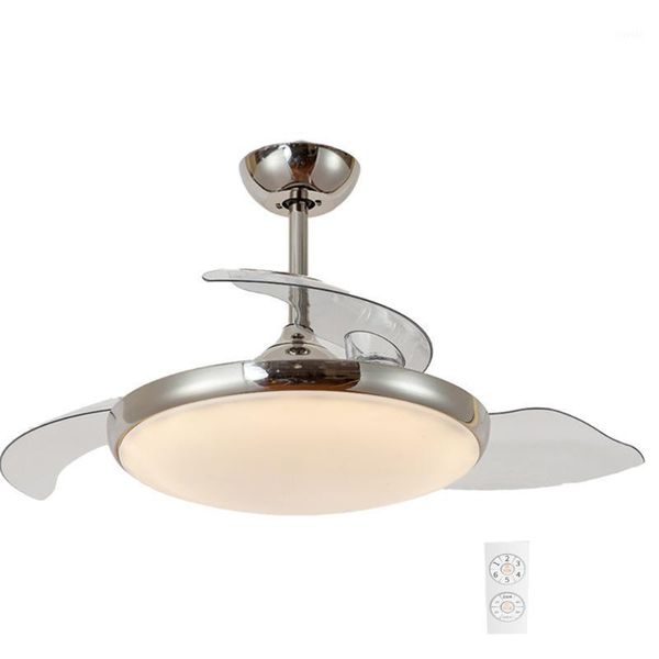 

electric fans 36 inch led ceiling with light remote control 3 blades e27 reverse forward 110v -240v inverter frequency conversion decor1