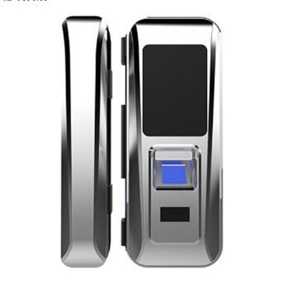 

fingerprint / smart card/password access control glass door lock