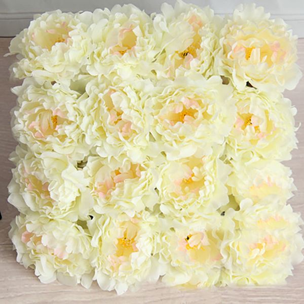 

new artificial flowers silk peony flower heads party wedding decoration supplies simulation fake flower head home decorations 12cm