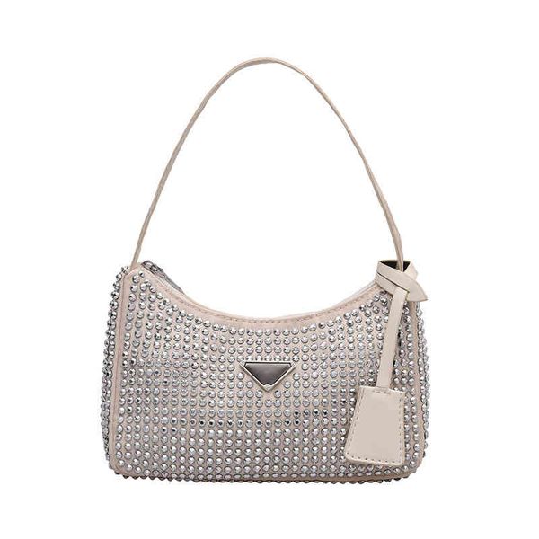 

54% off designer s summer female new fashion foreign style small in rhinestone single shoulder underarm diagonal bag