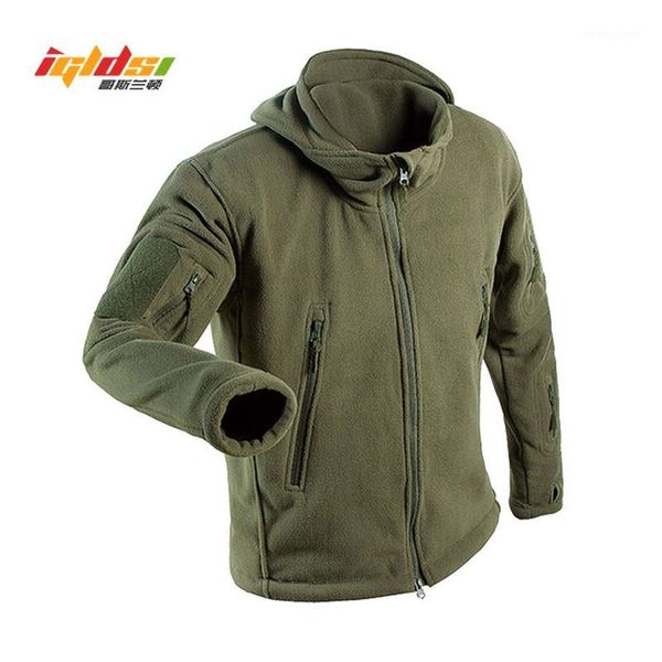 

2018 new winter tactical jacket uniform soft shell fleece hooded jacket men thermal clothing casual hoodies coats 2xl1, Black;brown