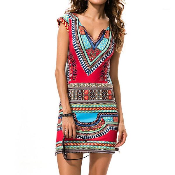 

ladies vintage short sleeve v neck bodycon dresses summer casual multicolor print sheath dress1, White;black
