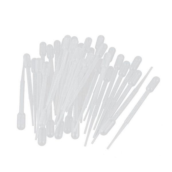 

100 pcs/set 0.2ml transparent pipettes disposable safe dropper transfer graduated pipettes for lab experiment bbydqq