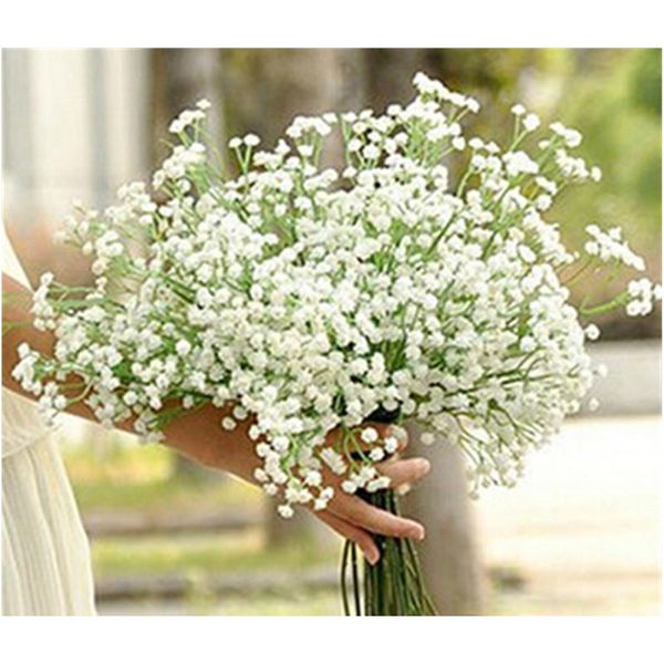 

new arrive gypsophila baby's breath artificial fake silk flowers plant home w jllpsy sport777