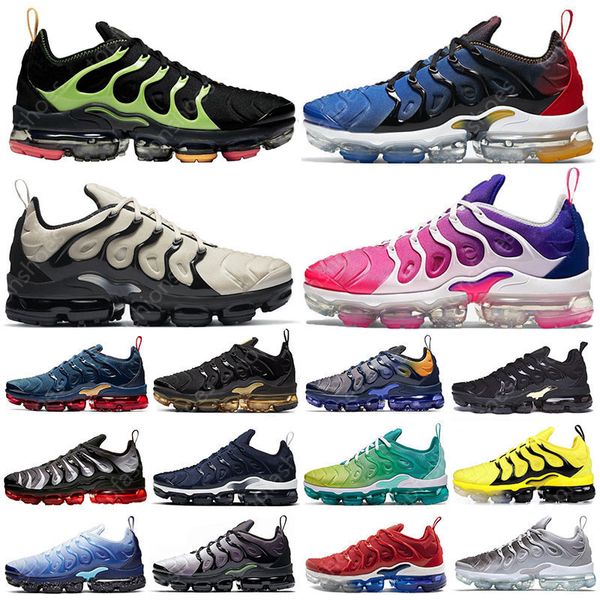 

новый classic tn plus light bone royal blue металлические золотые мужские бегущие обувь розовые фиолетовые гиперфористы лимон лимон женщины, White;red