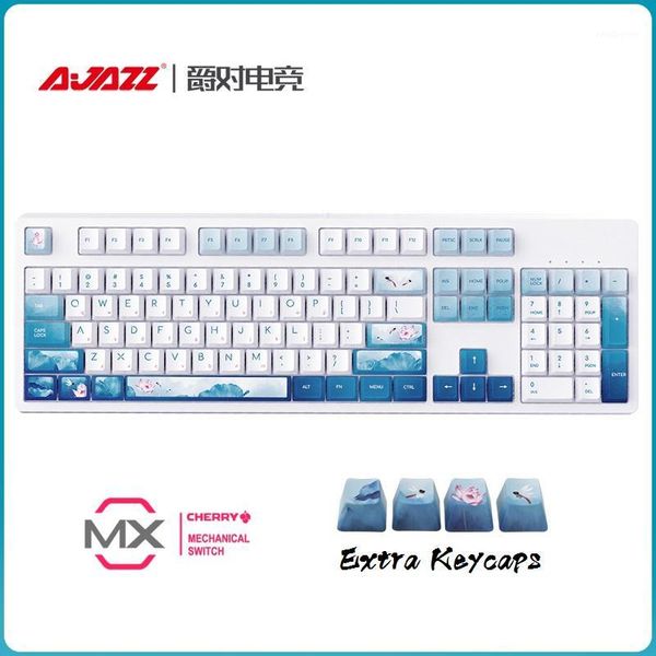 

keyboards arrvied mechanical keyboard red green switch cherry axis 104 keys for e-sport gaming notebook pc1